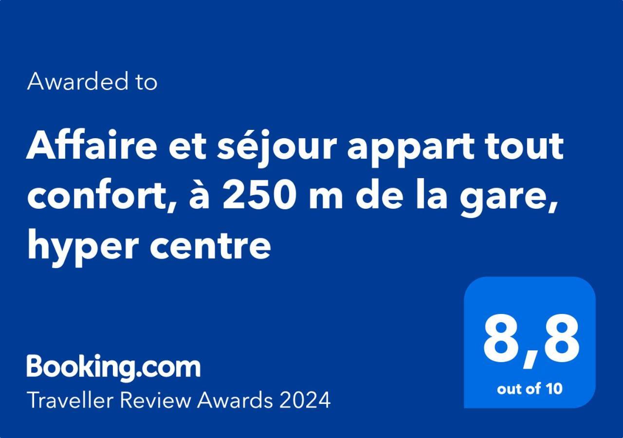 Appartement Avec Balcon A 250 M De La Gare, Hyper Centre Tours Exteriör bild