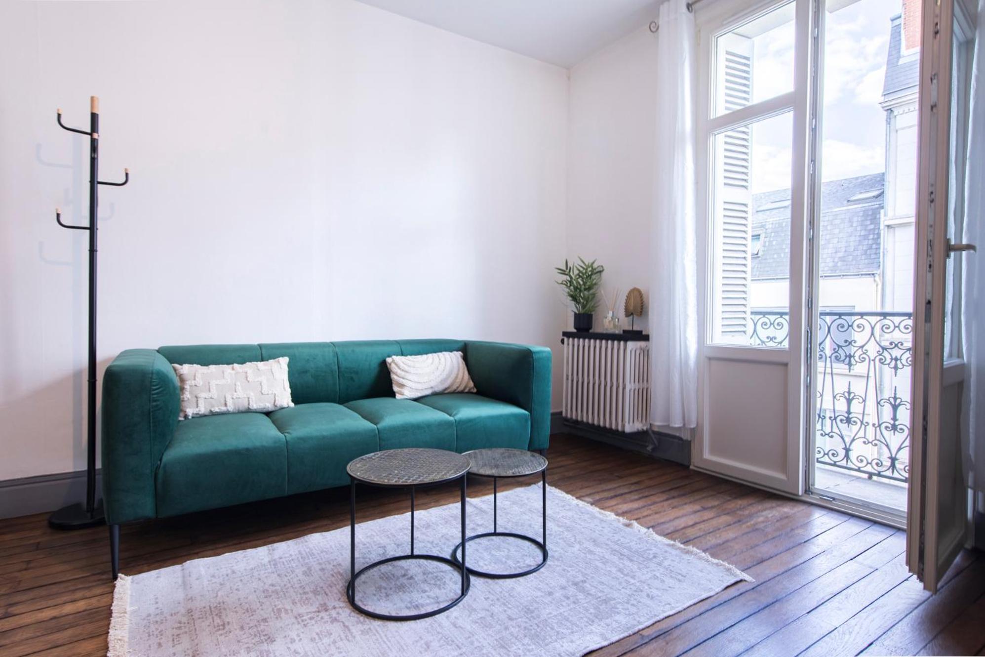Appartement Avec Balcon A 250 M De La Gare, Hyper Centre Tours Exteriör bild